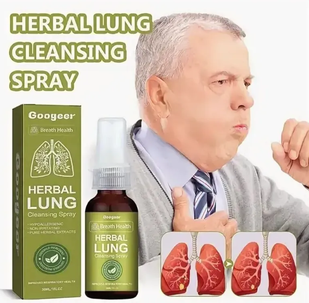 بخاخ تنظيف الرئتين بالأعشاب