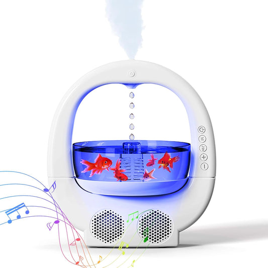 مرطب الهواء الذكي 4×1 بتأثير قطرات الماء العكسية  - متوفر في لبنان🐟