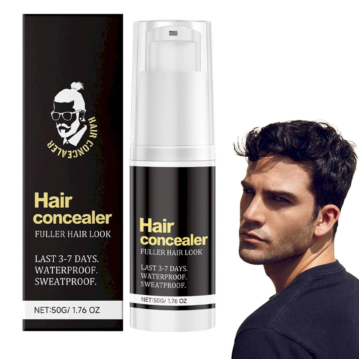 سبراي إخفاء الصلع الطبيعي - متوفر في لبنان
