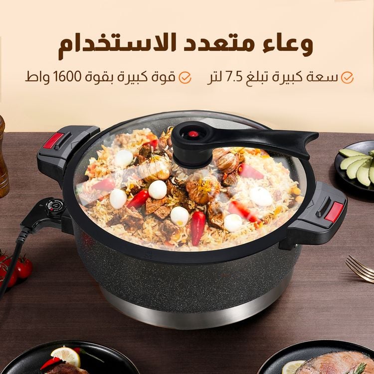 مانع للالتصاق، 5 درجات حرارة، متعدد والطهي بالبخار